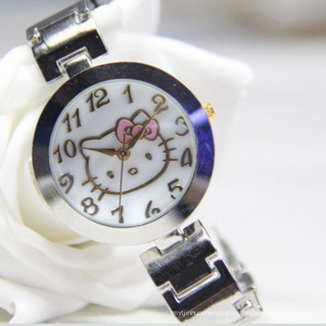 Luxury Quartz Type waterproof and Alloy Material wristwatch For Woman